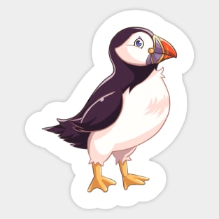 Puffin Bird Logo Sticker